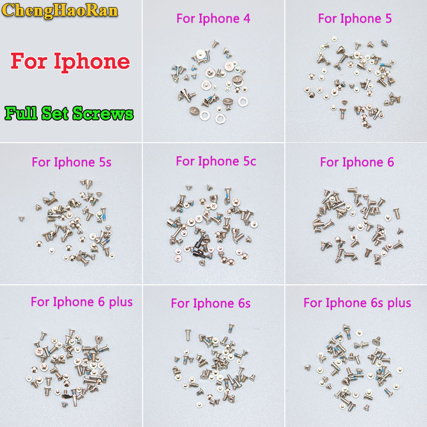 Phone Accessories Nothing - ChengHaoRan-풀세트 나사, 아이폰 4 5 5S