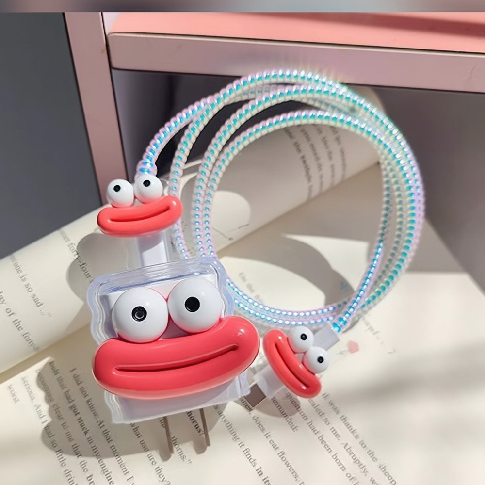 Phone Accessories Online - 케이블 보호기 와인더 소프트 보호 케이스