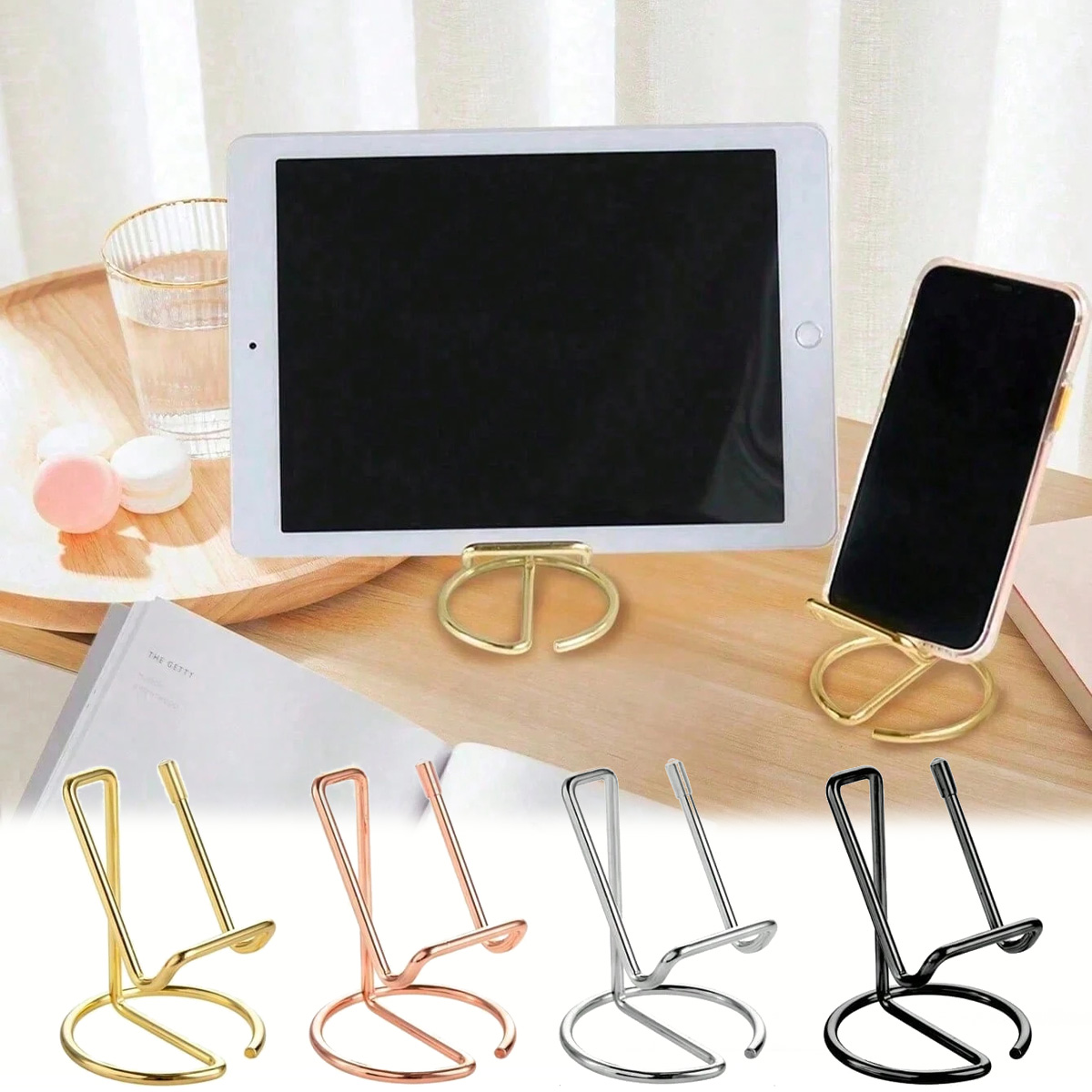 Phone Accessories Business - 책상용 휴대용 휴대폰 스탠드 간단한 금속