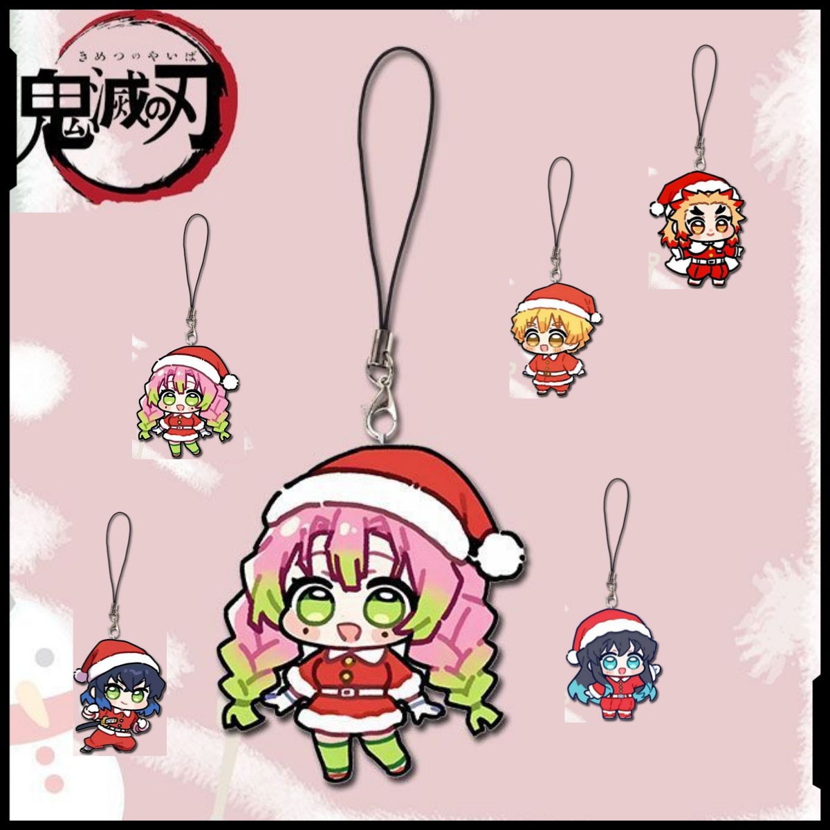 Phone Accessories Wholesale In China - 귀멸의 칼날 휴대폰 줄 애니메이션 주변기기