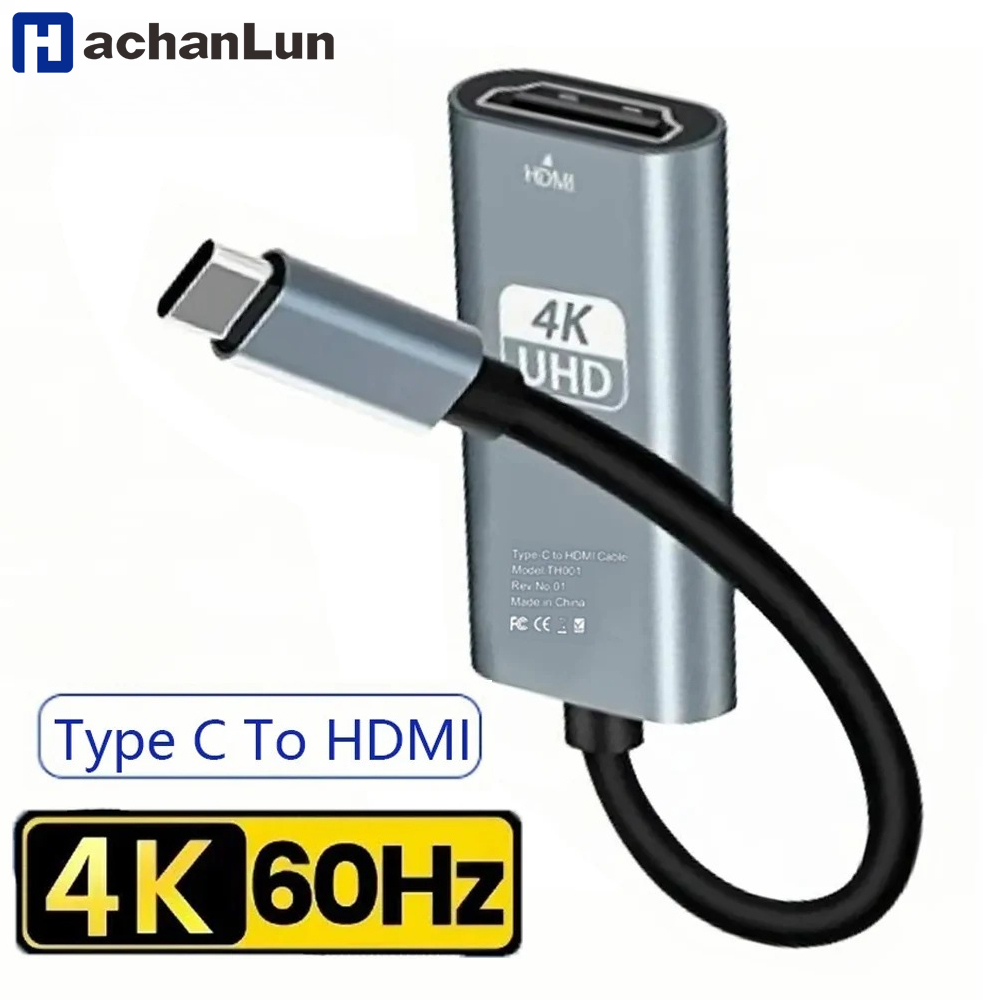 Hdmi Phone Adapter - 4K 60Hz C타입 to HDMI 어댑터