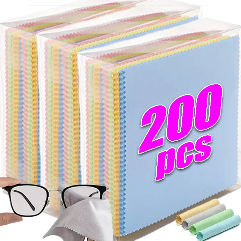 Phone Accessories Wholesale In China - 사각 안경 닦는 천 마이크로파이버 랜덤