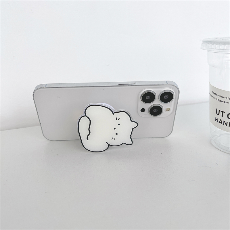 귀여운 만화 캐릭터 접이식 휴대폰 그립 홀더 소켓 포켓 - Phone Accessories Vending Machine 리뷰 및 가격