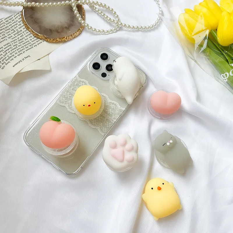 귀여운 3D 고양이 발 모양 폴더블 휴대폰 그립, 모든 - Phone Accessories Vending Machine 리뷰 및 가격