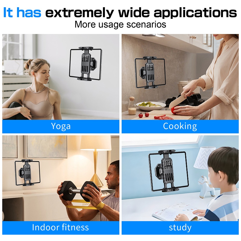 벽걸이형 휴대폰/태블릿 거치대, 조절 가능한 클램프,  - Phone Accessories Holder 리뷰 및 가격