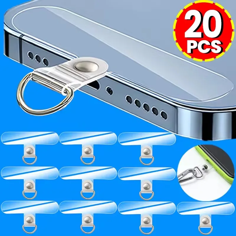 유니버설 투명 분리형 전화 끈 클립 카드 손목 코드 스 - Phone Accessories Android 리뷰 및 가격