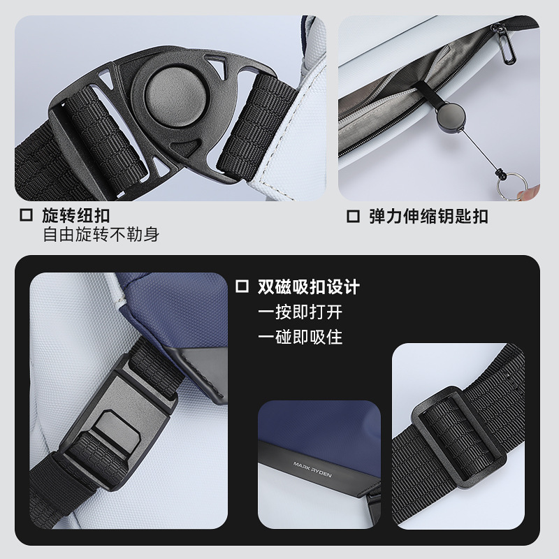 Mark Ryden 품질 방수 남성 숄더 백 11 iP - Phone Accessories Business 리뷰 및 가격