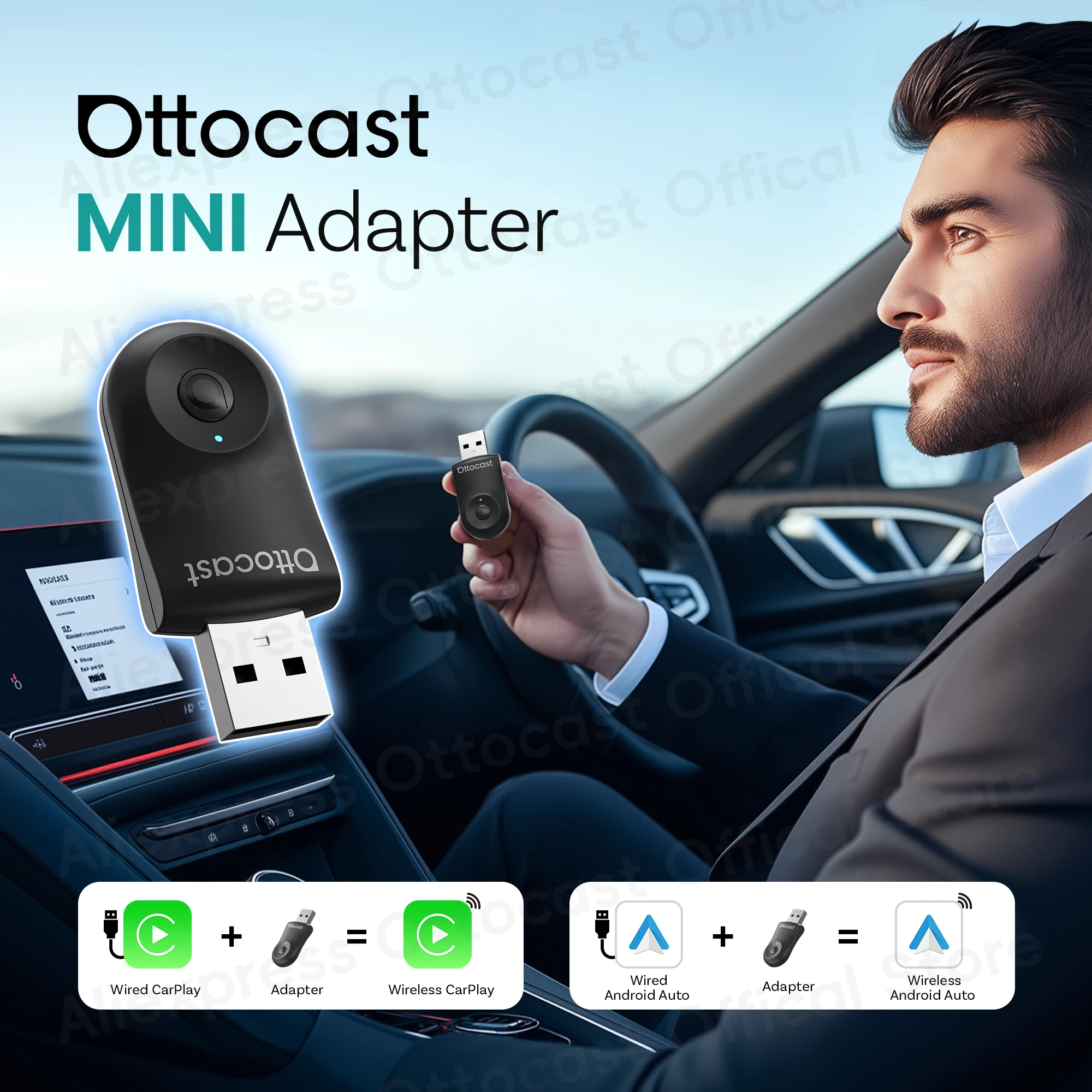 2026 새로운 OTTOCAST 미니 무선 안드로이드  - Phone Accessories Android 리뷰 및 가격