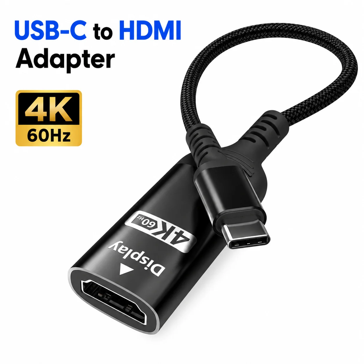 USB C-HDMI 어댑터 4K@60Hz 플러그 앤 플 - Hdmi Phone Adapter 리뷰 및 가격