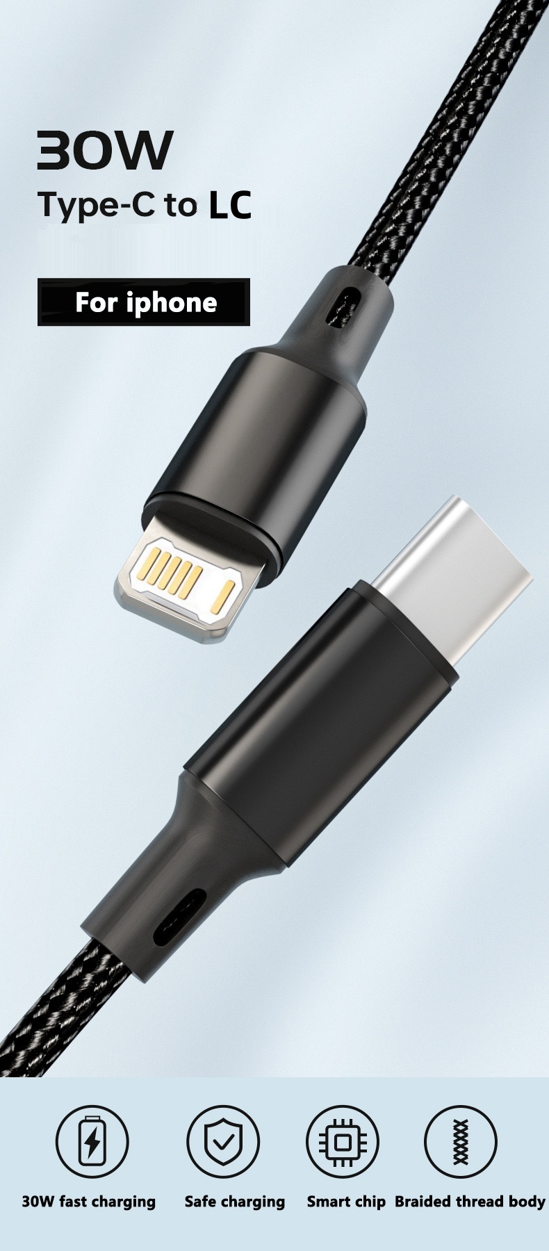 PD 30W USB 케이블 아이폰 14 13 12 11 - Phone Accessories Online 리뷰 및 가격