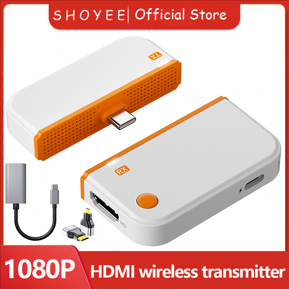 50M 유형 C HDMI 호환 무선 비디오 송신기 수신 - Hdmi Phone Adapter 리뷰 및 가격