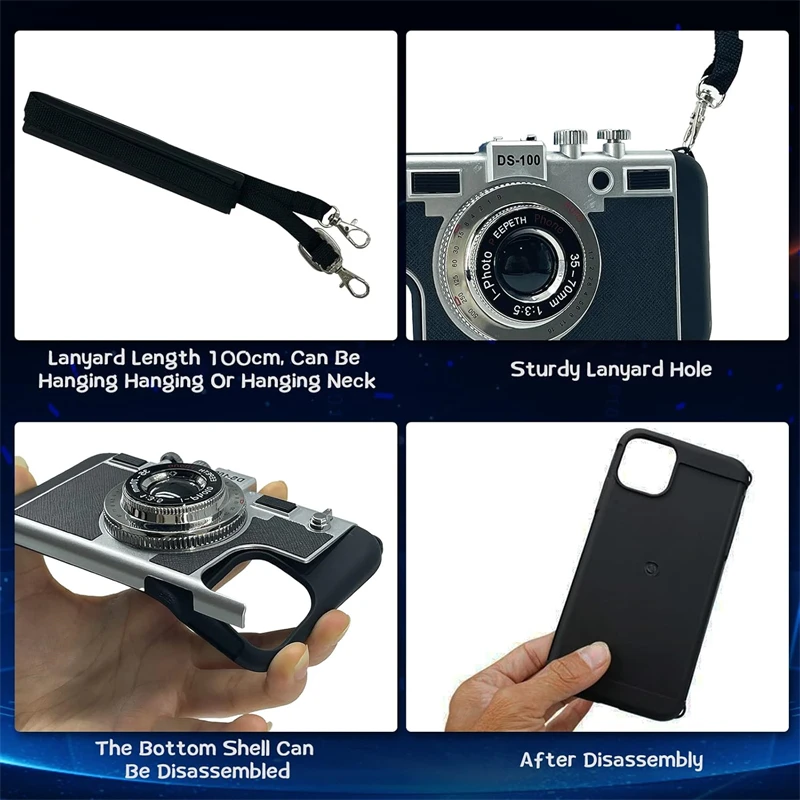 Emily in Paris 3D 레트로 카메라 디자인  - Phone Accessories Nothing 리뷰 및 가격