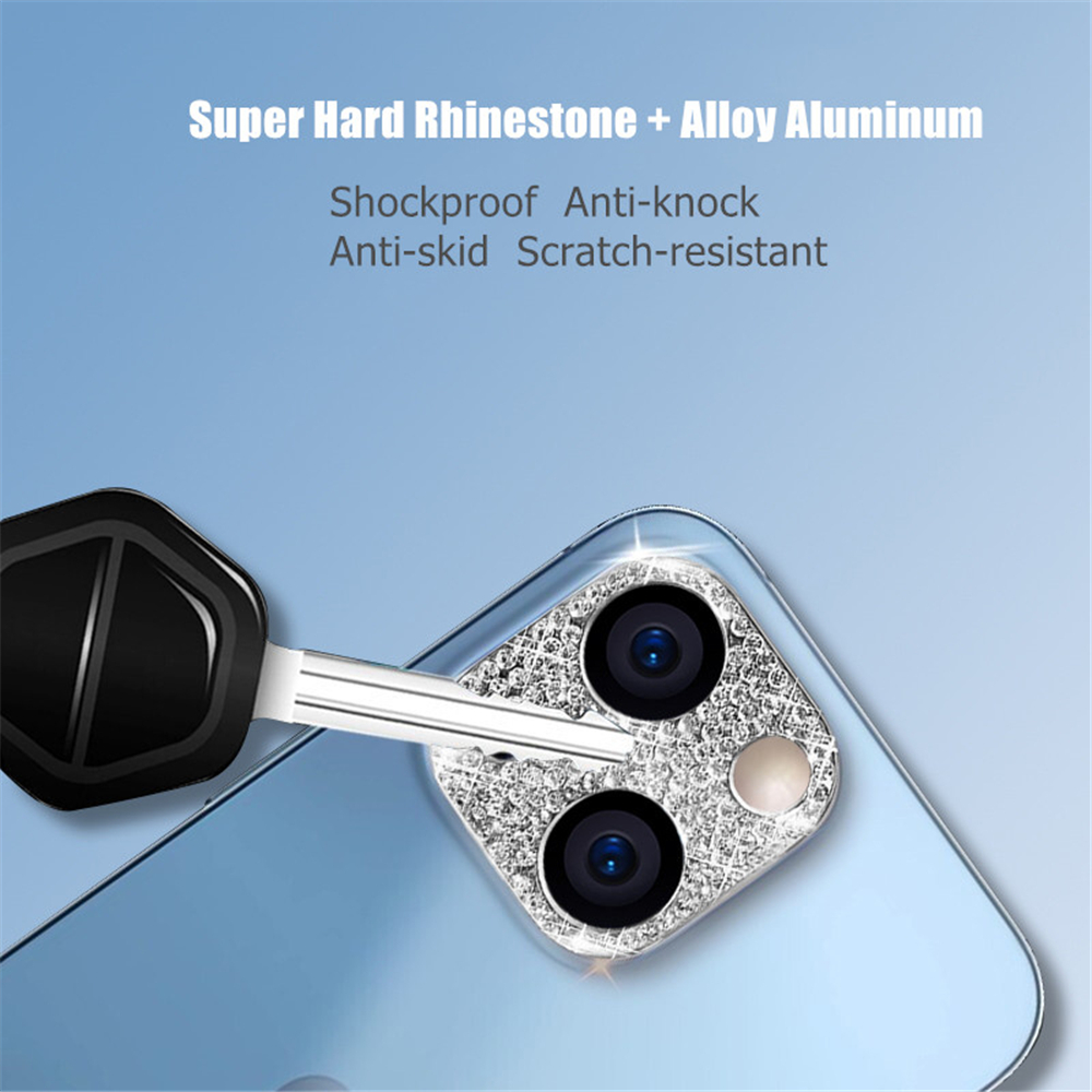 반짝이 다이아몬드 카메라 렌즈 보호 케이스 커버 iPh - Phone Accessories Online 리뷰 및 가격