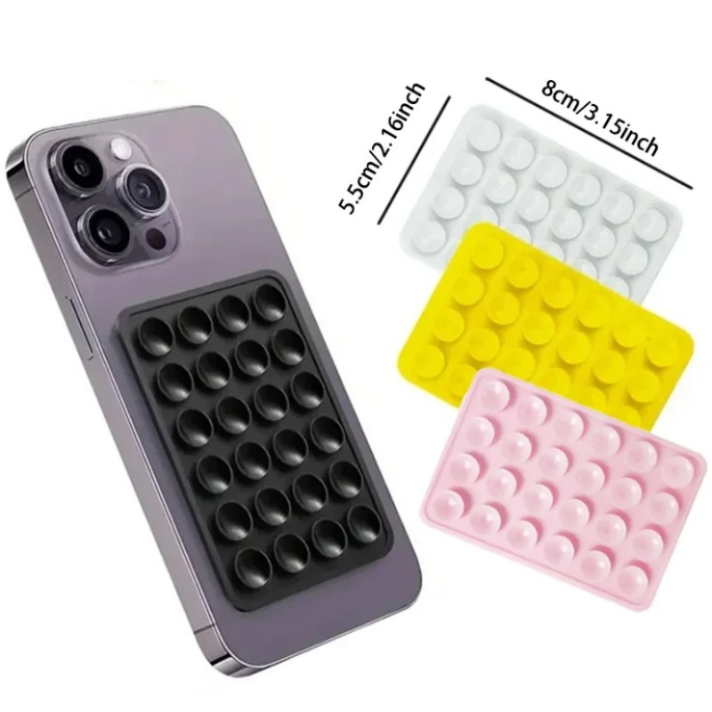 실리콘 접착식 스마트폰 거치대, 미끄럼 방지 흡착판,  - Phone Accessories Holder 리뷰 및 가격