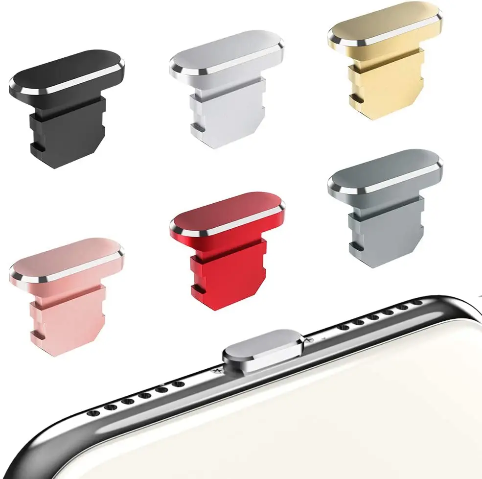 2개입 메탈 먼지 마개 충전 포트 먼지 마개 아이패드  - Phone Accessories Online 리뷰 및 가격