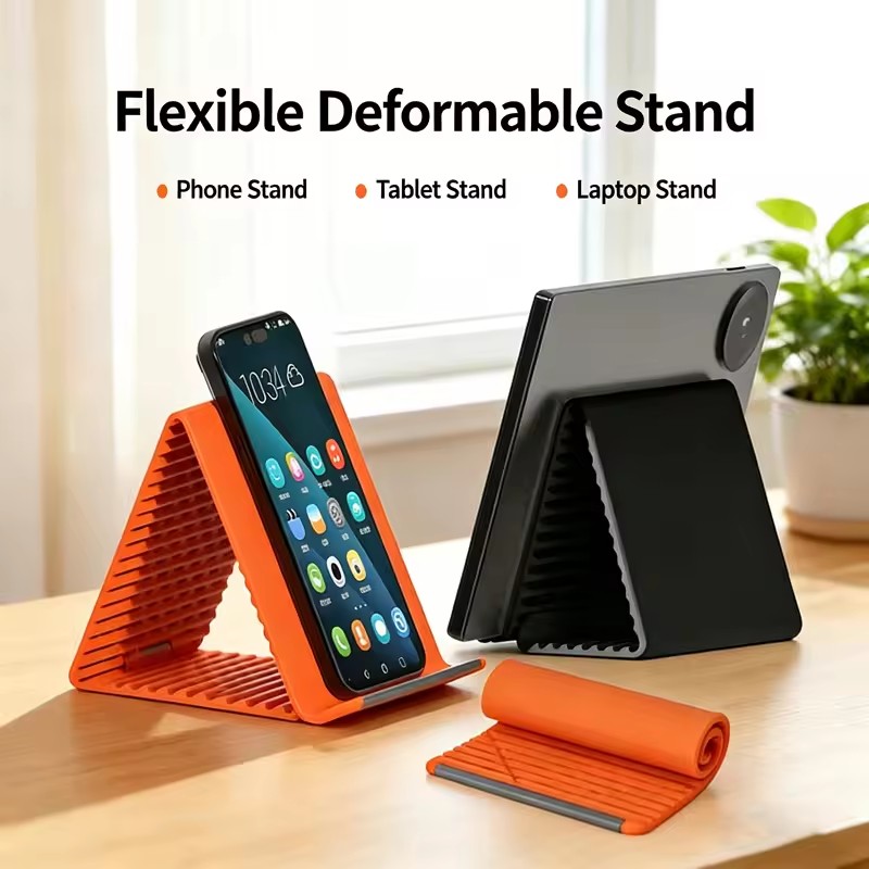 휴대용 실리콘 휴대폰 홀더, 자유롭게 구부려 어떤 모양 - Phone Accessories Holder 리뷰 및 가격