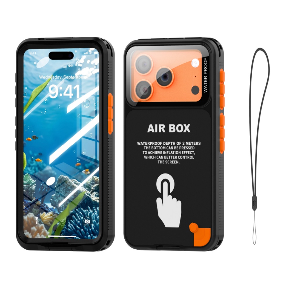 이 새로운 터치형 IP68 방수폰 케이스는 아이폰 16 - Phone Accessories Brand 리뷰 및 가격