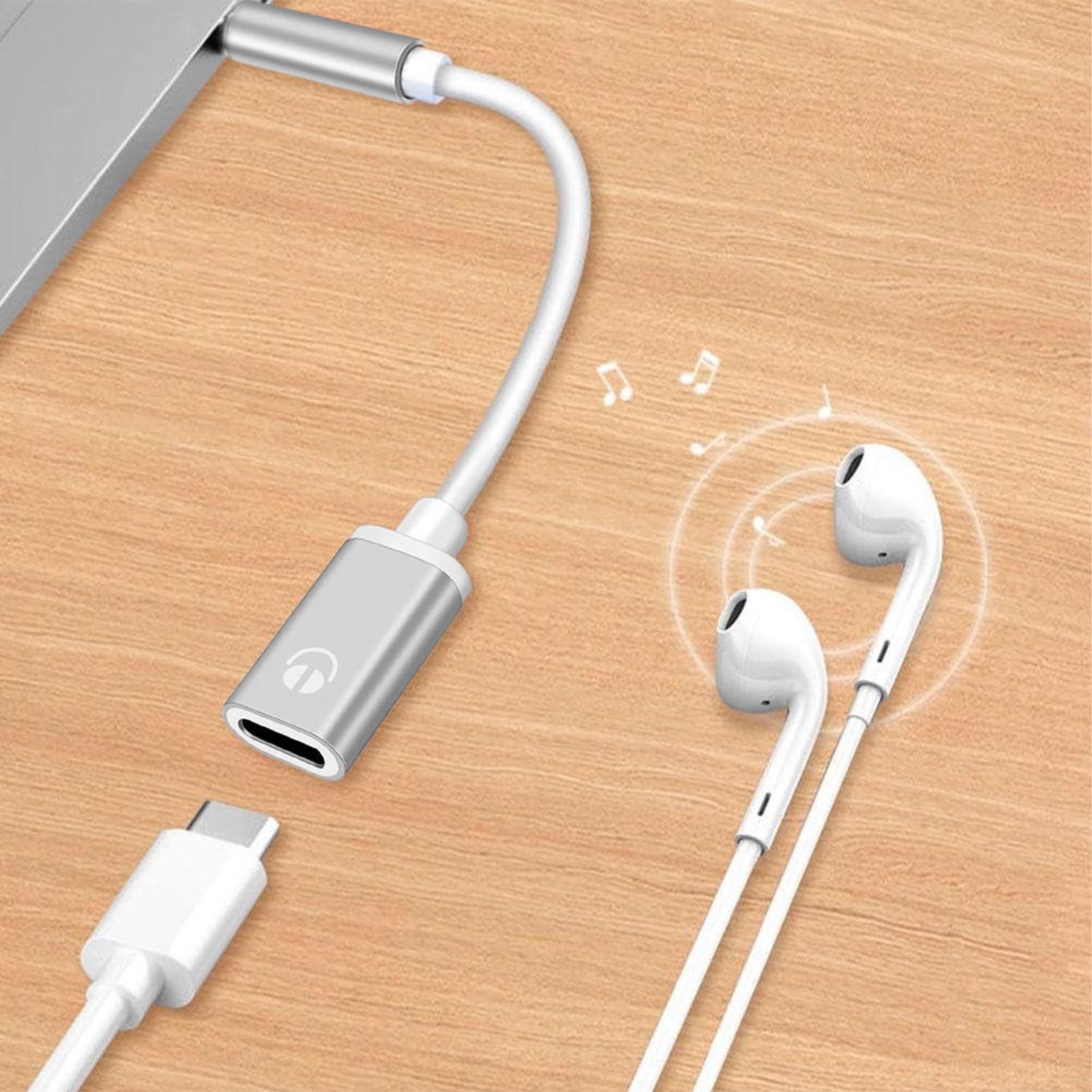 3.5mm 남성-타입-C 여성 헤드폰 AUX 케이블 컨 - Hdmi Phone Adapter 리뷰 및 가격
