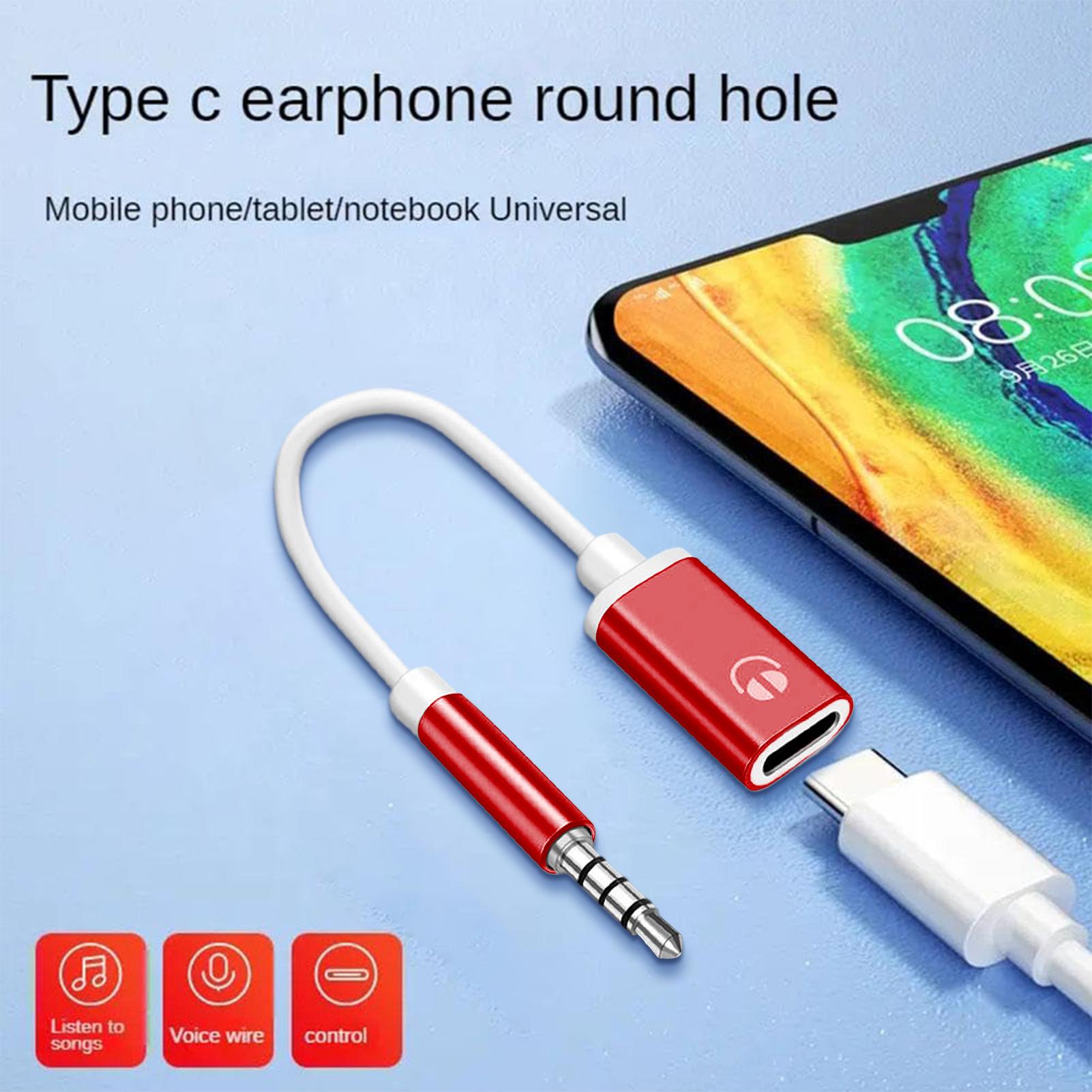 3.5mm 남성-타입-C 여성 헤드폰 AUX 케이블 컨 - Hdmi Phone Adapter 리뷰 및 가격