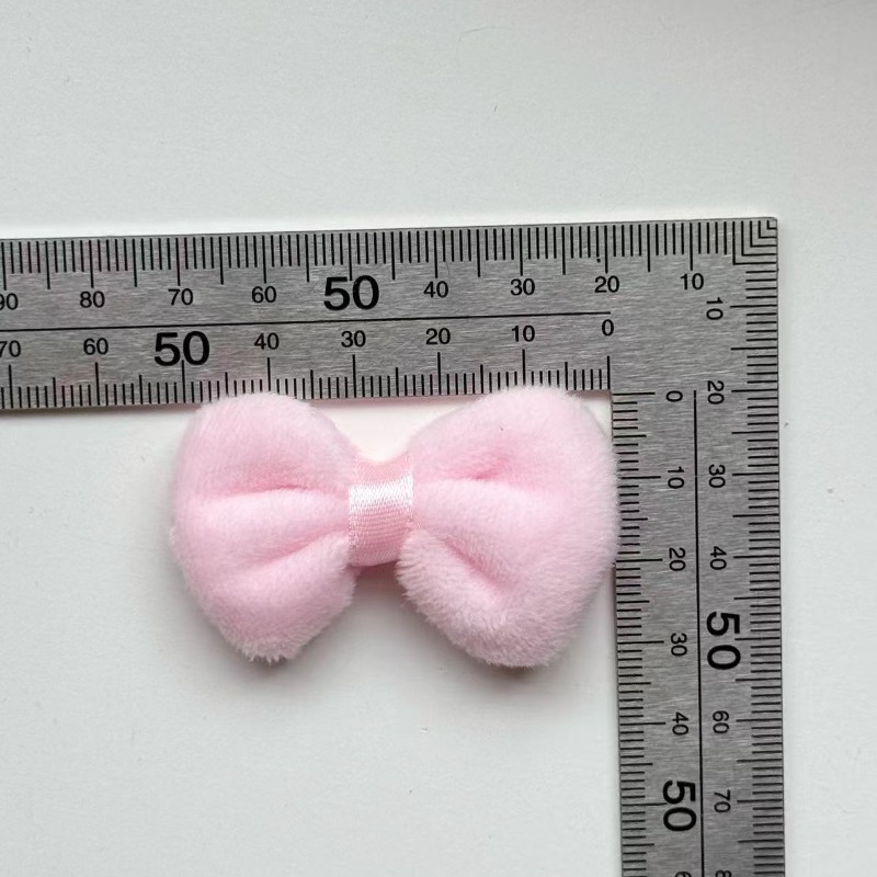 10pcs 핑크 플러시 보우 패브릭 스웨이드 가방 액세 - Phone Accessories Wholesale In China 리뷰 및 가격