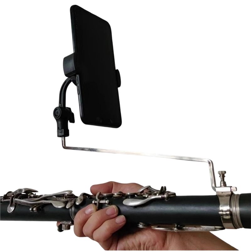 A89E-포터블 클라리넷 폰 홀더 알토 색소폰 트럼펫용 - Phone Accessories Holder 리뷰 및 가격