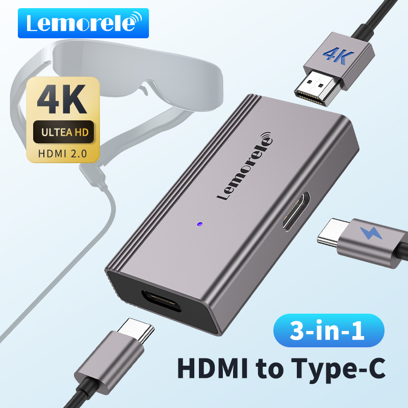 레모렐 4K AR 글래스 어댑터 HDMI to Type - Hdmi Phone Adapter 리뷰 및 가격