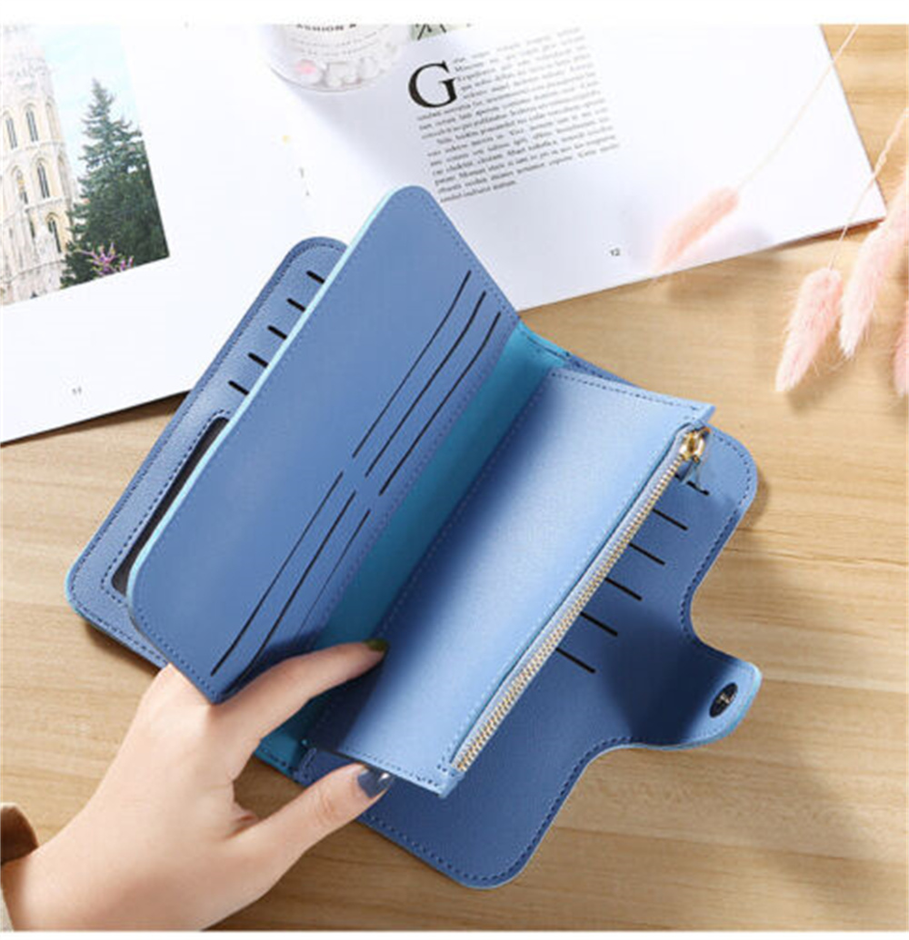 여성용 가죽 지갑, 장지갑, 휴대폰 카드홀더 케이스,  - Phone Accessories Wholesale In China 리뷰 및 가격