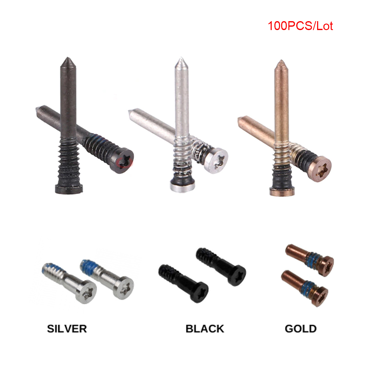 100개 바닥 펜탈로브 나사 수리용 휴대폰 액세서리 애 - Phone Accessories Online 리뷰 및 가격