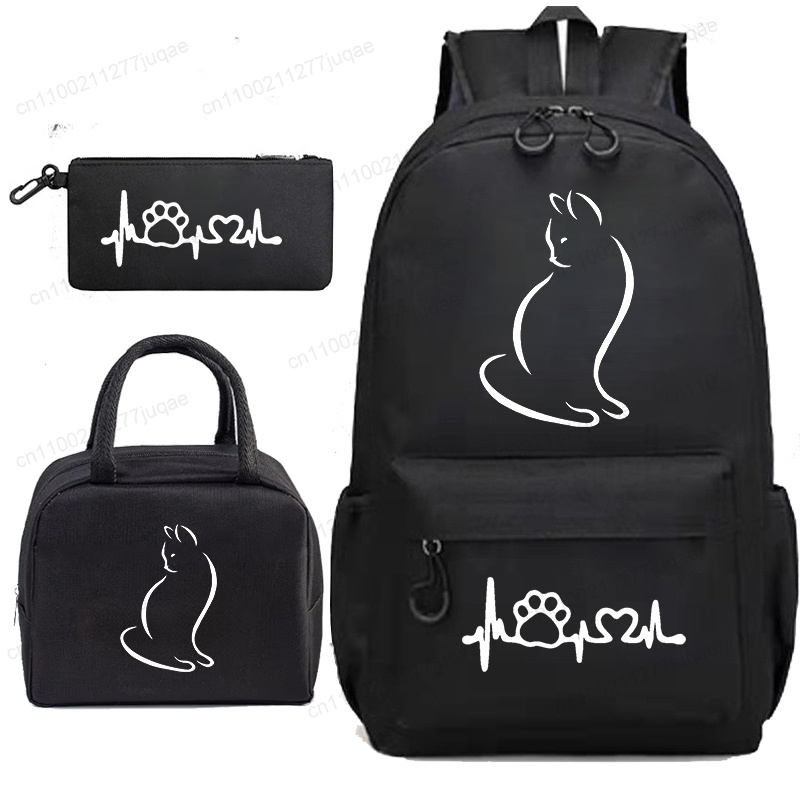 치비 애니메이션 고양이 3종 가방 세트, 여학생 남학생 - Phone Accessories Wholesale In China 리뷰 및 가격