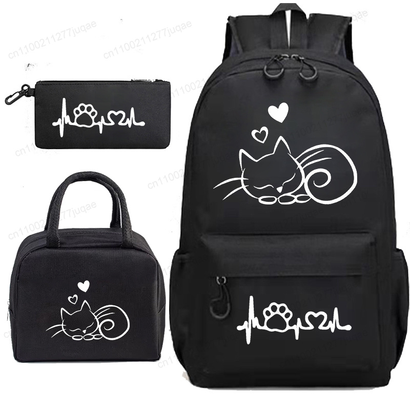 치비 애니메이션 고양이 3종 가방 세트, 여학생 남학생 - Phone Accessories Wholesale In China 리뷰 및 가격