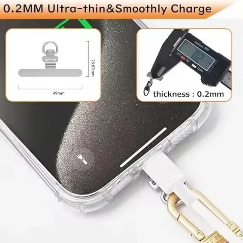 360도 회전 폰 끈 클립 금속 스테인리스 스틸 테더  - Phone Accessories Holder 리뷰 및 가격