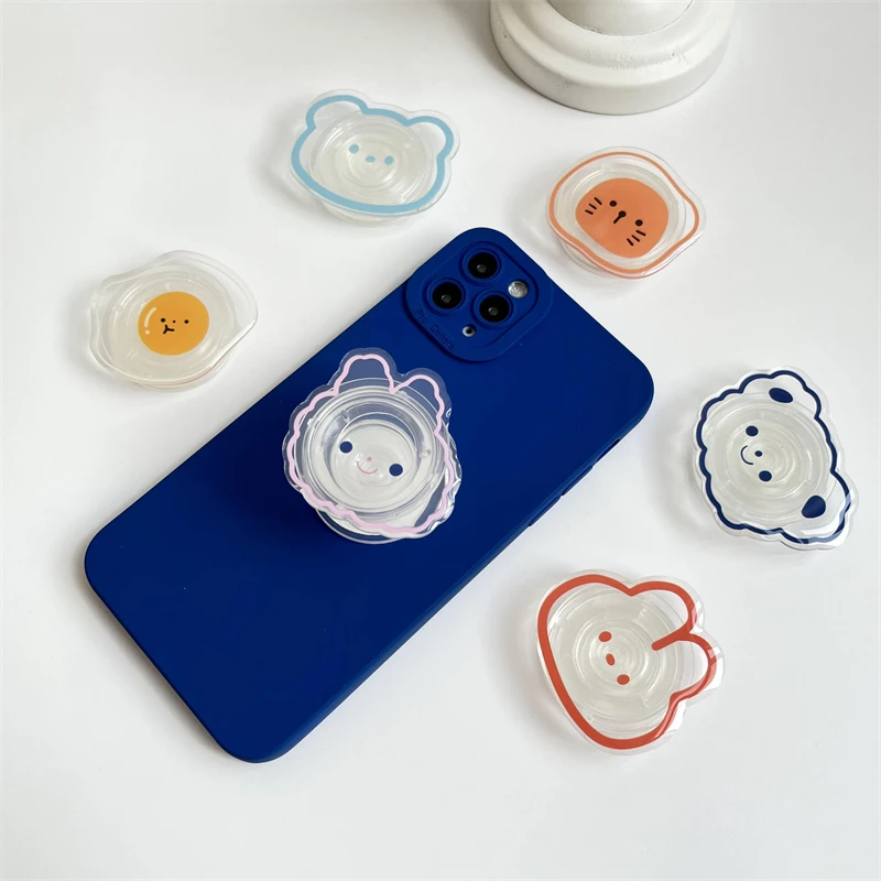 만화 동물 한국어 INS 귀여운 곰 접는 그립 홀더 소 - Phone Accessories Vending Machine 리뷰 및 가격