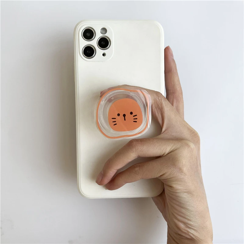 만화 동물 한국어 INS 귀여운 곰 접는 그립 홀더 소 - Phone Accessories Vending Machine 리뷰 및 가격