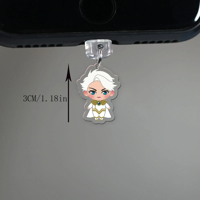 아크릴 투 비 히어로 X 폰 더스트 플러그 (아이폰,  - Phone Accessories Online 리뷰 및 가격