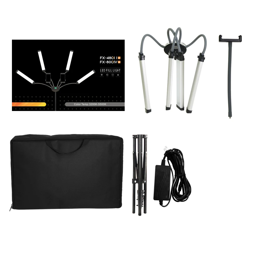 3000K-5600K 50W/80W 사진 스튜디오 더블 - Led Strip Selfie 리뷰 및 가격