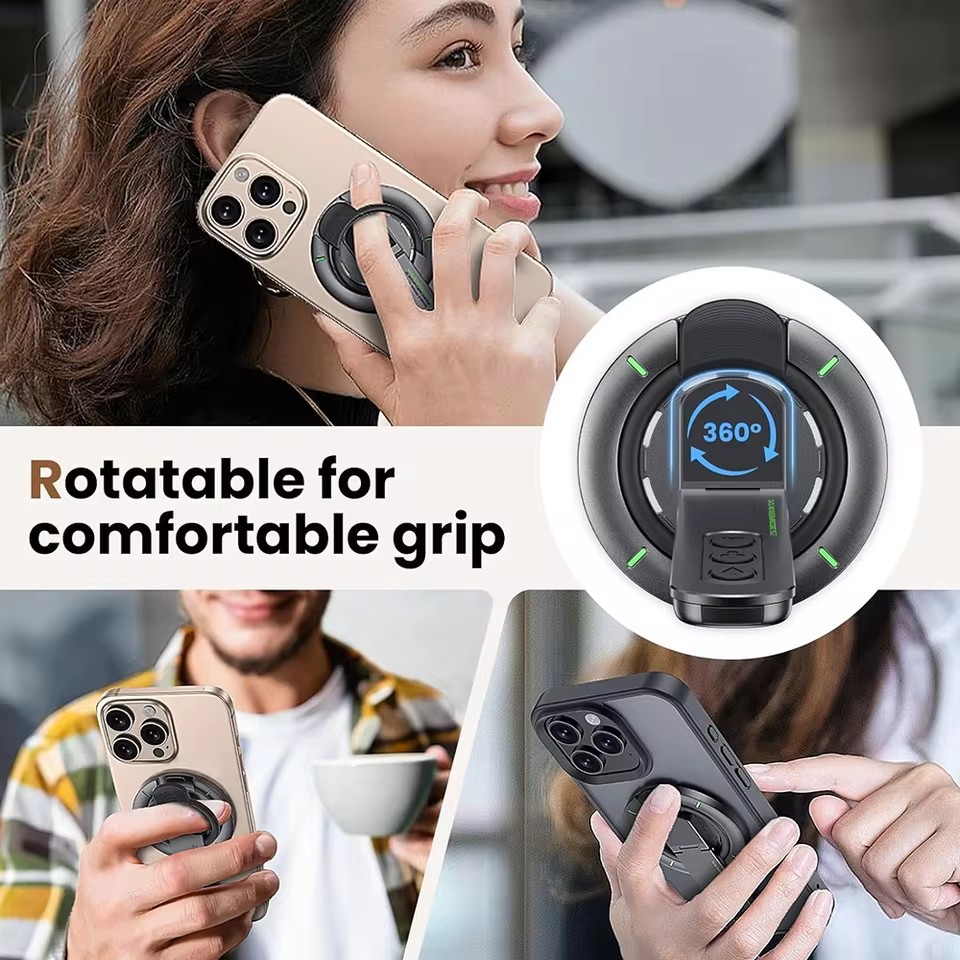 1개 360 °   휴대폰용 회전 스탠드 마그네틱 링  - Phone Accessories Holder 리뷰 및 가격