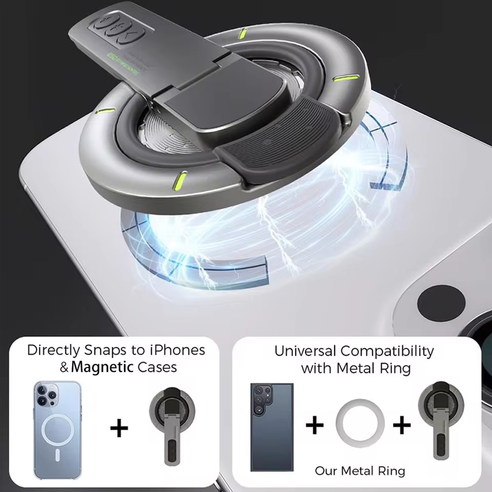 1개 360 °   휴대폰용 회전 스탠드 마그네틱 링  - Phone Accessories Holder 리뷰 및 가격