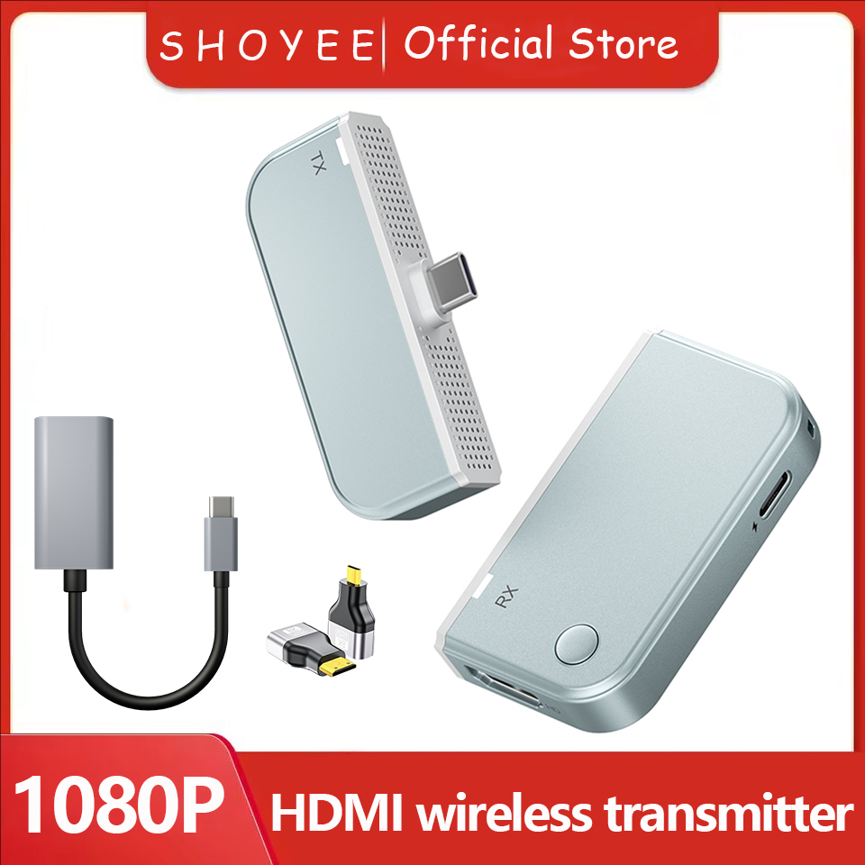 50M 유형 C HDMI 호환 무선 비디오 송신기 수신 - Hdmi Phone Adapter 리뷰 및 가격