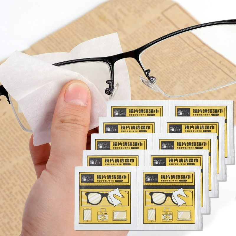 200pcs 일회용 거울 청소 물티슈 범용 얼룩 제거  - Phone Accessories Wholesale In China 리뷰 및 가격