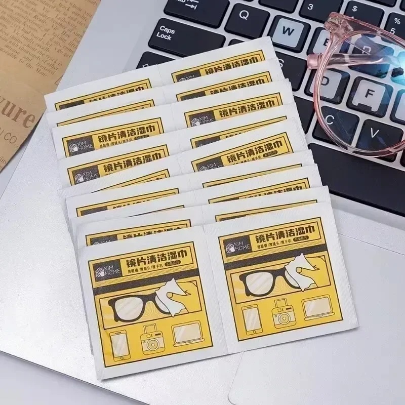200pcs 일회용 거울 청소 물티슈 범용 얼룩 제거  - Phone Accessories Wholesale In China 리뷰 및 가격