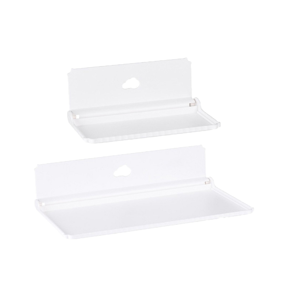 구멍 없이 접이식 벽걸이 수납 선반, 자가 접착 미니  - Phone Accessories Holder 리뷰 및 가격