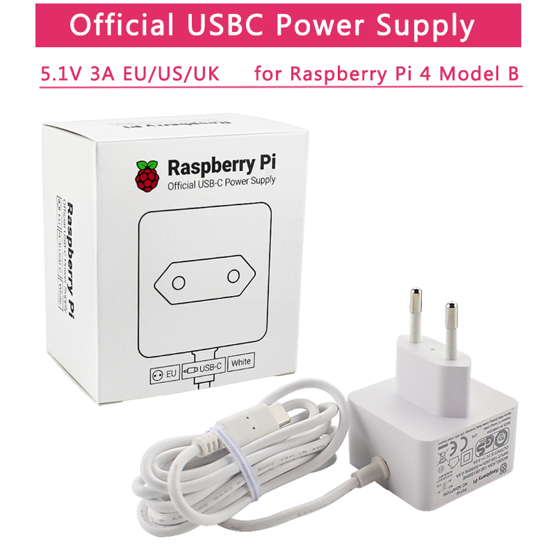 공식 라즈베리 파이 4 전원 공급 장치 5V 3A 충전 - Phone Accessories Uk 리뷰 및 가격